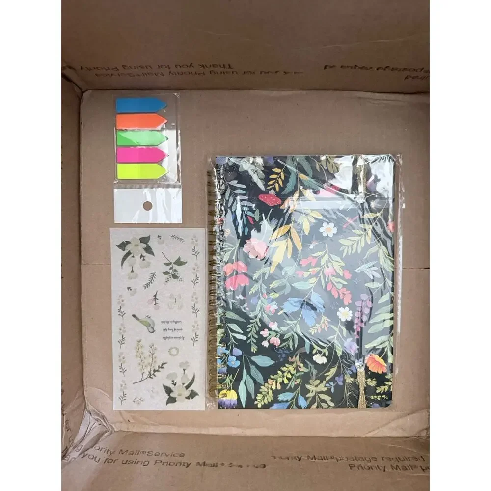 Floral Day Planner From Years 25-27. Brand New Size Is 8x6 Inches